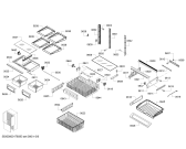 Схема №2 B22FT80SNS с изображением Разделительная стенка для холодильника Bosch 11004300
