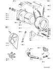 Схема №1 AWM 320/3 с изображением Обшивка для стиральной машины Whirlpool 481945328136