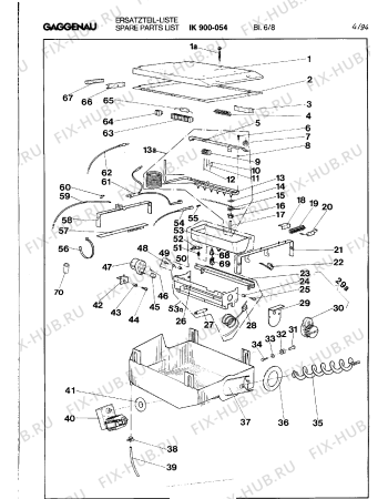 Схема №6 IK900054 с изображением Сопротивление для холодильника Bosch 00323369