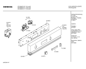 Схема №2 SE53900EU с изображением Передняя панель для посудомоечной машины Siemens 00353633