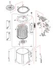 Схема №1 IASTL8050WH с изображением Ручка (крючок) люка для стиралки Whirlpool 488000532900