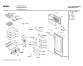 Схема №1 KSV52620NE с изображением Дверь для холодильника Bosch 00241295