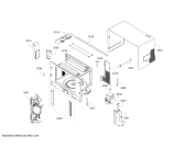 Схема №2 3WG459XD с изображением Модуль управления для духового шкафа Bosch 00700860