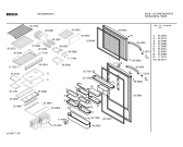 Схема №2 KSU40120GR с изображением Дверь морозильной камеры для холодильной камеры Bosch 00236046
