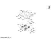 Схема №2 HSS862KEU с изображением Панель управления для электропечи Bosch 00706623