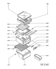 Схема №2 ARG496/G ARG 496/G/WP с изображением Запчасть для холодильника Whirlpool 481952838411