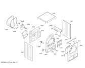 Схема №2 WTE86308GB с изображением Нагревательный элемент для сушилки Bosch 00497685