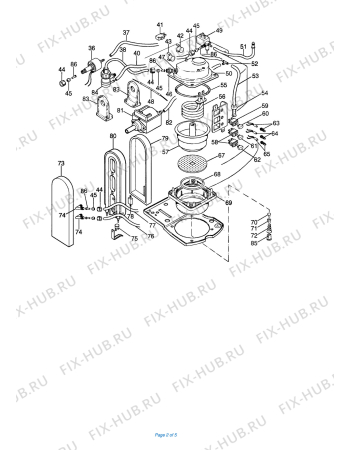 Схема №1 BAR M 100 NERO NON STOP с изображением Клапан для электрокофеварки DELONGHI 521520