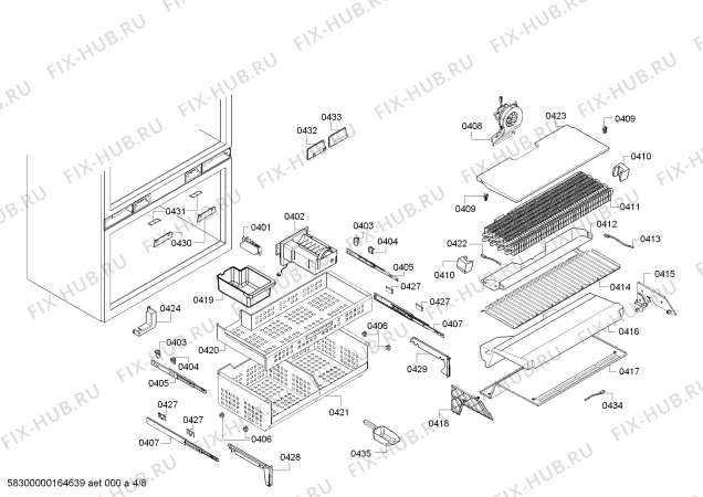 Схема №2 CI36BP01 с изображением Модуль управления для холодильника Siemens 00741049