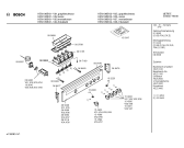 Схема №1 HEN106B с изображением Панель управления для плиты (духовки) Bosch 00289428