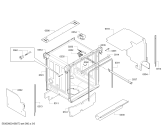 Схема №2 SMI40E65IL AquaStop made in Germany с изображением Передняя панель для посудомойки Bosch 00708973