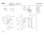 Схема №1 KSV33622FF с изображением Дверь для холодильника Bosch 00240704