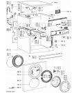 Схема №1 AWO/D 8010 с изображением Декоративная панель для стиральной машины Whirlpool 480111104461