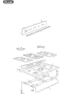 Схема №2 L91GW с изображением Модуль (плата управления) для плиты (духовки) DELONGHI 35N9175UD1