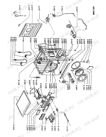 Схема №1 W120 (F092416) с изображением Тэн для стиралки Indesit C00337145