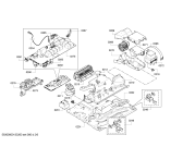 Схема №2 C67M70S0GB с изображением Фильтрующий модуль для плиты (духовки) Bosch 00646173