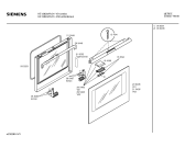 Схема №2 HE13840AA с изображением Фронтальное стекло для плиты (духовки) Siemens 00210426