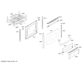 Схема №1 FSF14M32EH с изображением Декоративная панель для плиты (духовки) Bosch 00440802