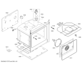 Схема №2 HBA21B151 с изображением Панель управления для духового шкафа Bosch 00746124