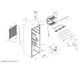 Схема №2 RB27E7R33H с изображением Крышка для холодильной камеры Bosch 00448418