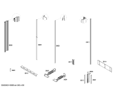 Схема №2 FIN36MIIL5 с изображением Монтажный набор для холодильной камеры Bosch 00706096