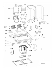 Схема №1 HD6IXAG (F024107) с изображением Дымоход для электровытяжки Indesit C00075517
