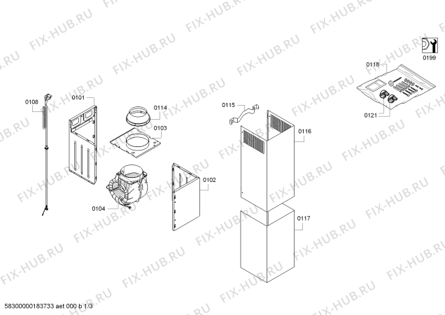 Схема №1 CD666652 Constructa с изображением Планка для электровытяжки Bosch 00770835