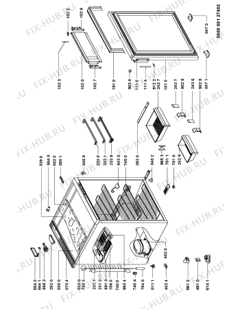 Схема №1 GKMT 1349/2 с изображением Вставка для холодильной камеры Whirlpool 481946078782