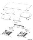 Схема №1 ZEL6640FBV GL8 с изображением Индуктор для духового шкафа Aeg 3572262610