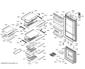 Схема №1 KGN49S55 с изображением Дверь для холодильника Bosch 00710870