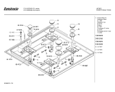 Схема №4 CH18220 CH1822 с изображением Переключатель для плиты (духовки) Bosch 00065936