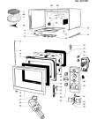 Схема №1 MO170GRILL (F005766) с изображением Всякое для микроволновой печи Indesit C00040484