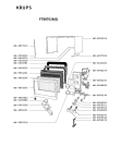 Схема №1 F7877030(0) с изображением Дверка для микроволновки Krups MS-4856109