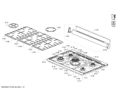 Схема №2 HQ738256E с изображением Рассекатель горелки для плиты (духовки) Siemens 00753424