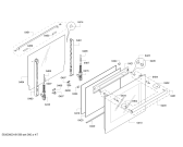 Схема №2 HCA854450A с изображением Стеклокерамика для плиты (духовки) Bosch 00712085