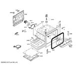 Схема №4 FRM4800W с изображением Фронтальное стекло для плиты (духовки) Siemens 00243742