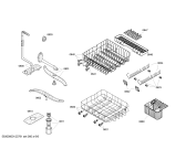 Схема №1 3VN552BD с изображением Передняя панель для электропосудомоечной машины Bosch 00666992