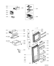Схема №1 ARC 4130 IX с изображением Втулка двери для холодильника Whirlpool 481244688152