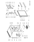 Схема №1 KDC 1431/2  WS с изображением Обрамление полки для холодильной камеры Whirlpool 481944278015