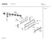 Схема №1 HS23425SC с изображением Панель управления для духового шкафа Siemens 00354929