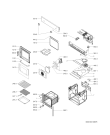 Схема №1 AKL876/WH с изображением Обшивка для электропечи Whirlpool 481245249135