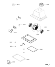 Схема №1 208302404402 PRF0007 с изображением Соединение для вытяжки Whirlpool 480122100898