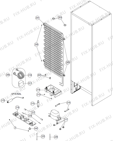 Взрыв-схема холодильника Gorenje NRF7181AX (380207, HZZS44764) - Схема узла 04