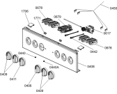 Схема №1 EH6101E (544474, EV3113-D544M) с изображением Переключатель для духового шкафа Gorenje 466265