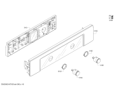 Схема №2 HBN5420UC с изображением Дверь для электропечи Bosch 00248983