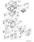 Схема №1 PWA 1027 с изображением Декоративная панель для стиралки Whirlpool 481245310647