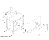 Схема №1 PRD364NLHC Thermador с изображением Коллектор для духового шкафа Bosch 00714636