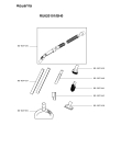 Схема №1 RU620101/BH0 с изображением Щёточка для мини-пылесоса Rowenta RS-RU7455