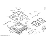 Схема №1 EC645PT90E ENC.EC645PT90E 4G TIMER SE60F IH5 с изображением Варочная панель для духового шкафа Siemens 00683013