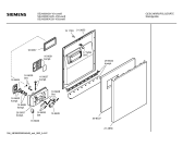 Схема №1 SE24200CH с изображением Передняя панель для посудомойки Siemens 00351689